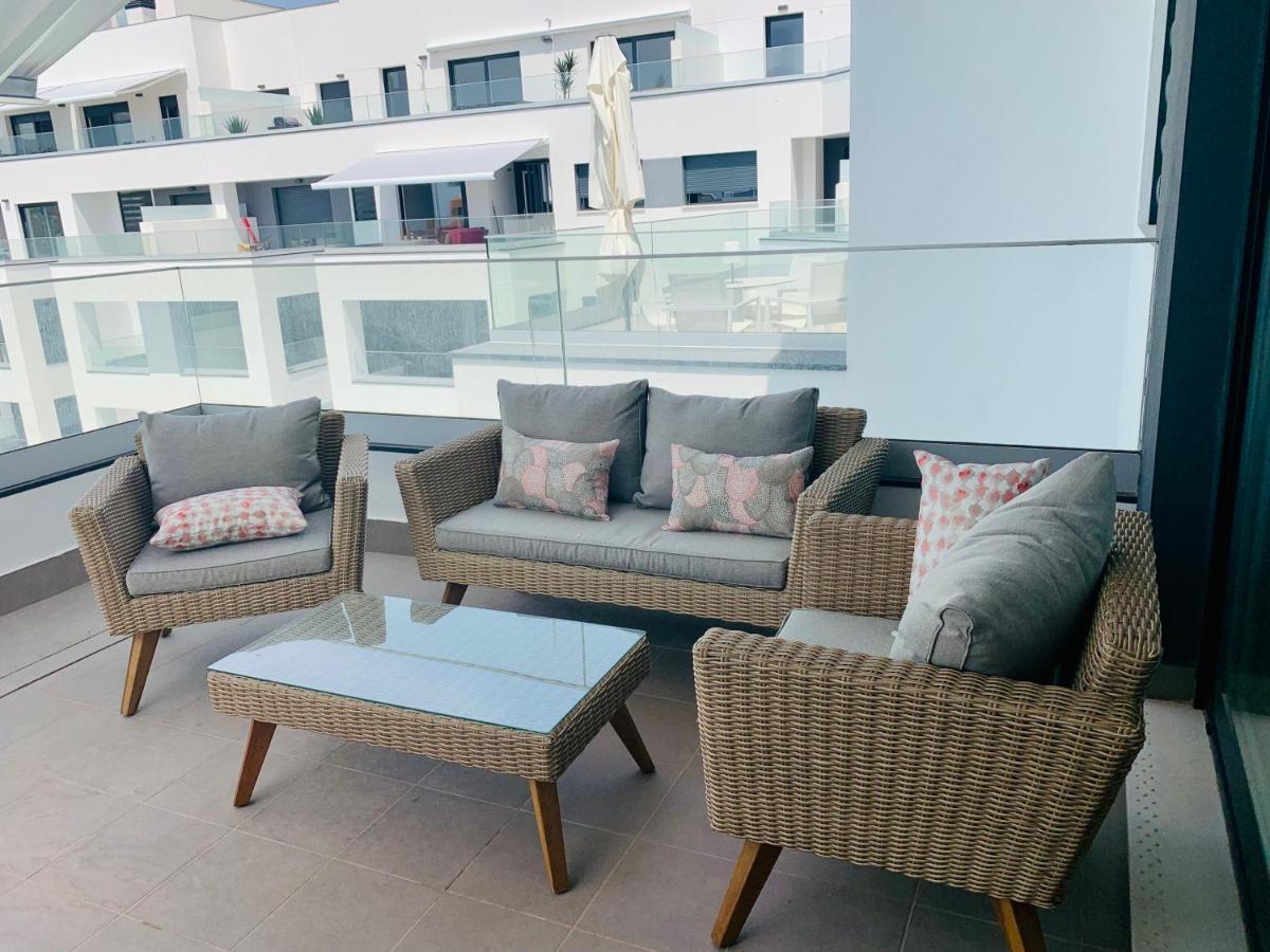 Sea View Luxury New Apartment Marbella Port Exteriör bild