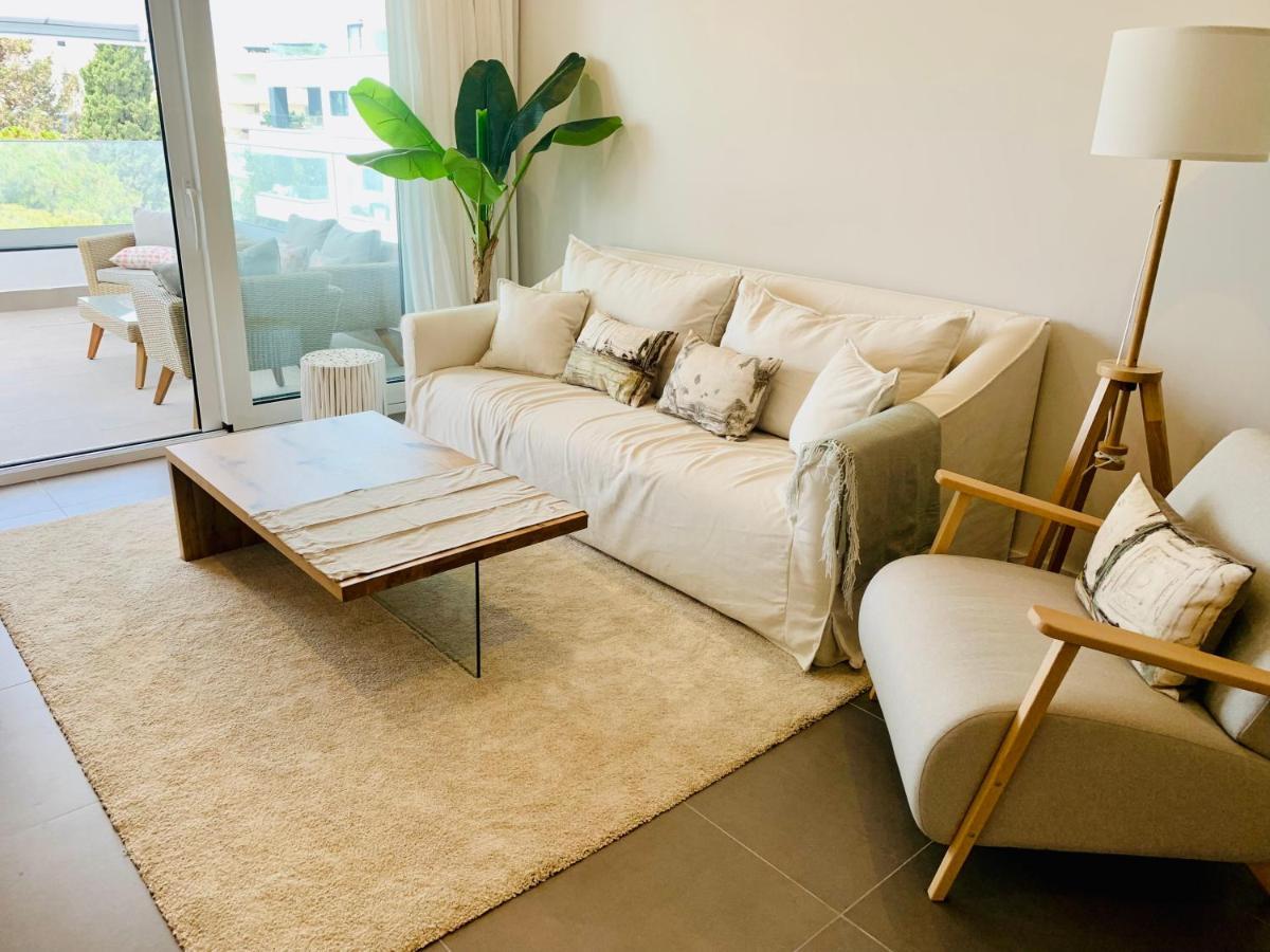 Sea View Luxury New Apartment Marbella Port Exteriör bild