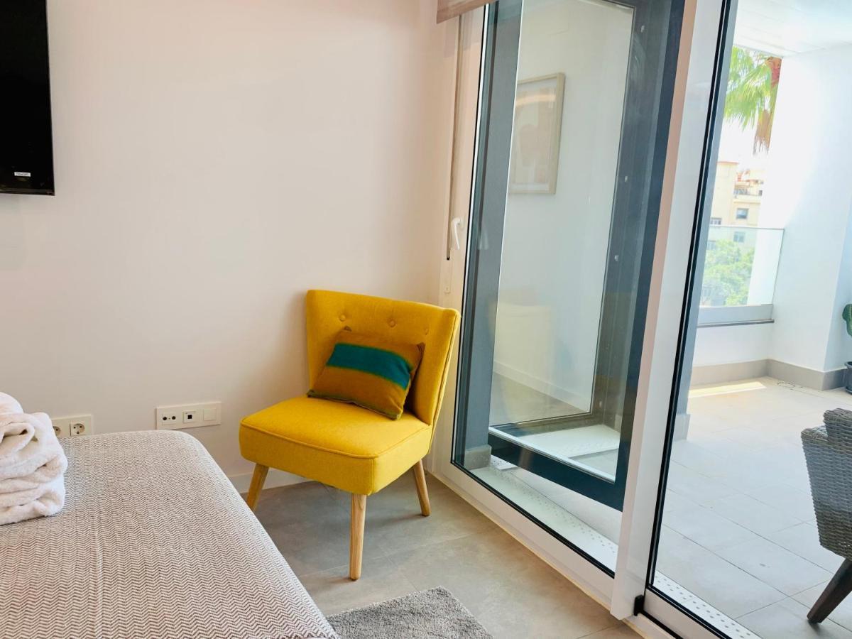 Sea View Luxury New Apartment Marbella Port Exteriör bild