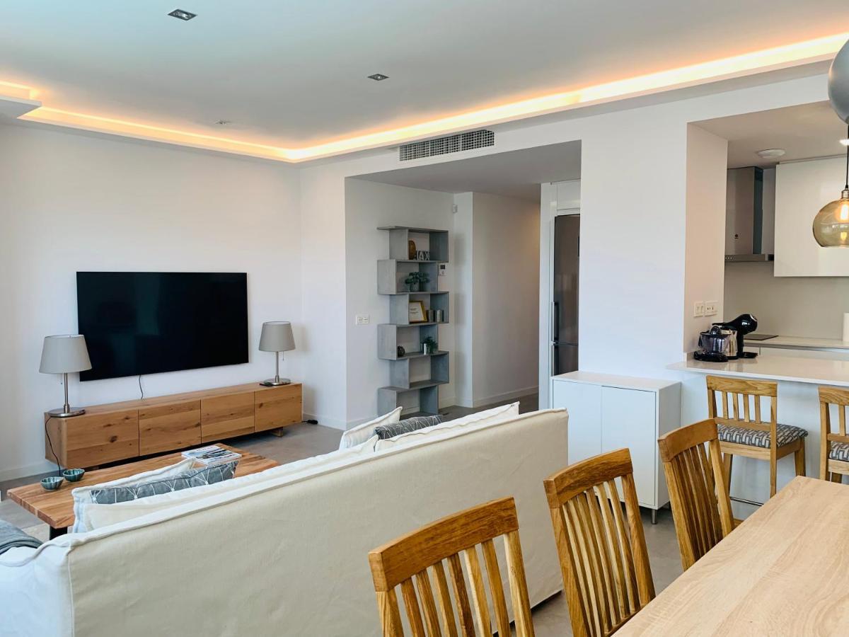 Sea View Luxury New Apartment Marbella Port Exteriör bild