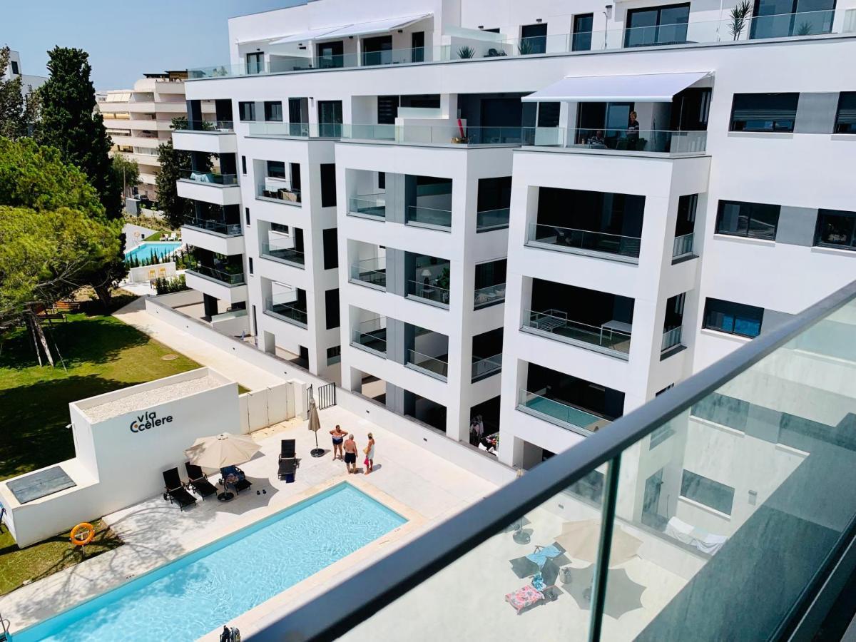 Sea View Luxury New Apartment Marbella Port Exteriör bild