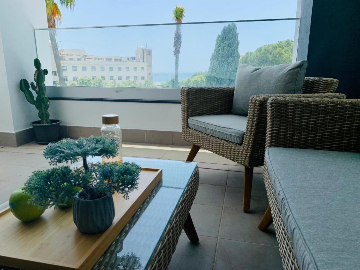 Sea View Luxury New Apartment Marbella Port Exteriör bild