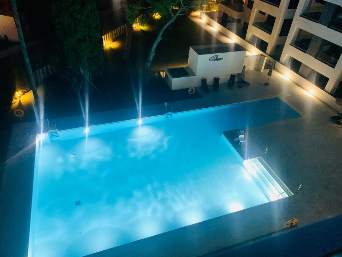 Sea View Luxury New Apartment Marbella Port Exteriör bild